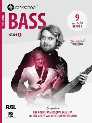 Rockschool Bass Grade 5 (2024). Include Audio-Online
