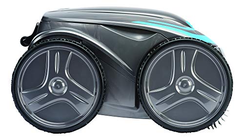 time4wellness Set Zodiac Vortex OV 5480 iQ Poolroboter mit Transportwagen und original Fein Filter 60 µ