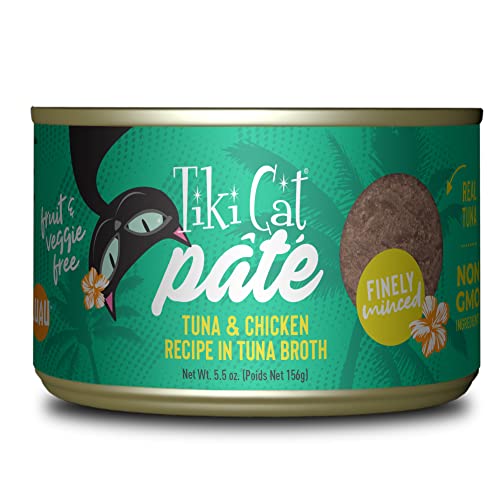 Tiki Cat Luau Pate, Ahi Tuna & Chicken Recipe in