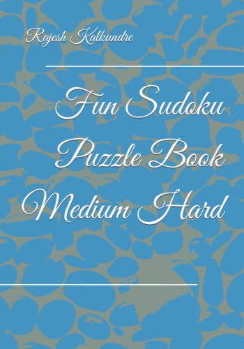 Fun Sudoku Puzzle Book