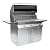 Solaire Convection Freestanding Grill (SOL-IRBQ-42C-NG), Standard Cart, 42-Inches, Natural Gas