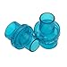 2pc Universal Plastic CPR Pocket Resuscitator Mask Replacement Valves, CPR Rescue Mask Training Valves (Green)