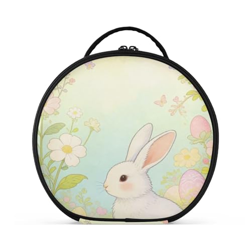 HXshaoye Travel Bag Travel-Size Accessories Essentials Spring Easter Bunny Rabbit