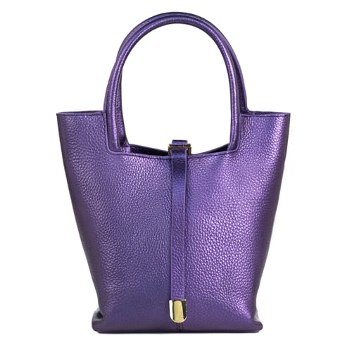 Crossbody Bag for Women, Women's Handbags & Shoulder Bags, Sling Bag, Travel Bag, Genuine Leather Purse with Adjustable Strap, Fashionable Shoulder Tote for Daily Use (Pearl purple)