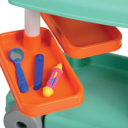 Constructive Playthings Deluxe Doctor Cart Playset #TOP5