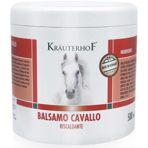 Kräuterhof Bálsamo de caballos gel de calentamiento extra fuerte 500ml