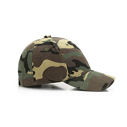 Doovid Baseball Cap For Toddler Baseball Hat For Baby Boys Sports Hat Boys Hat Kids Baseball Hats Army Green Camouflage 4-8 Years #TOP2