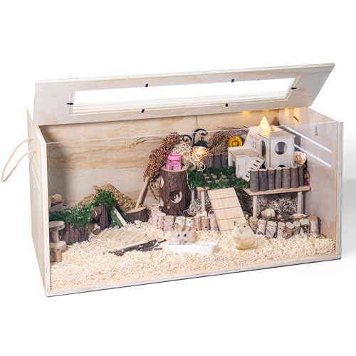 Pine Chewproof Small Animal Cage (32)