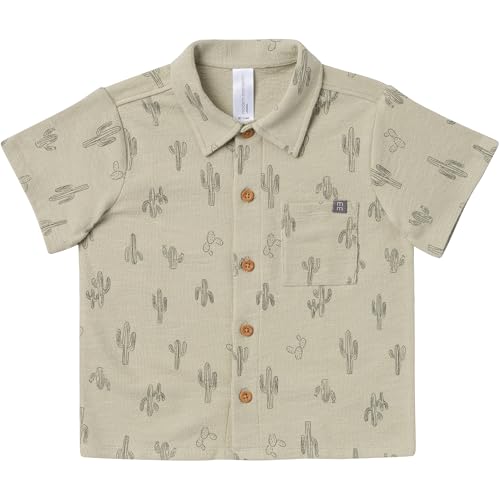 Image of Modern Moments by Gerber Baby Boys' 2-piece Resort Shirt & Short Set