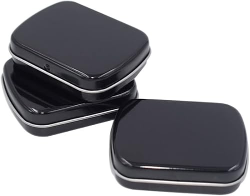 Miniatura 8 de AKOAK 3 recipientes rectangulares vacíos con bisagras de 2.4 x 1.7 x 0.6 pulgadas para kit de primeros auxilios, kits de supervivencia,