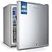 Stillstern Mini Kühlschrank E 45L mit Abtauautomatik, Schloss, Frostfach, Leise, Ideal für Küche, Büro, Schlafzimmer, Hotels und kleine Wohnungen Kühlschrank klein Minibar Getränkekühlschrank