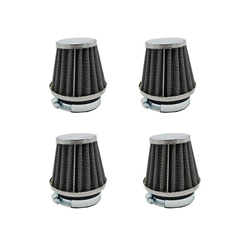 Raogoodcx 4Pcs Universal Motorcycle Replacement 35Mm Air Pod Intake Filters For Yamaha Honda Suzuki Kawasaki Motorcycles Dirt Bike Atv Moped Pit Bike Scooter Vintage #TOP17