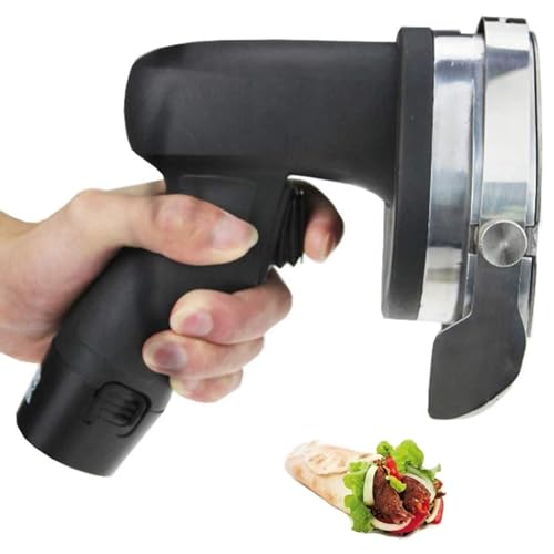 Weyot Coltello per Kebab Elettrico, Professionale, in Acciaio Inox, per Kebab