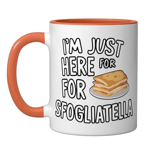 I'm Just Here for the Sfogliatelle Italian Ricotta Pastry Ceramic