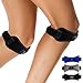 Patella Straps Knee Brace Support for Arthritis, ACL, Running, Basketball, Meniscus Tear, Sports, Athletic. Best Knee Brace for Hiking, Soccer, Volleyball & Squats (2-Pack)