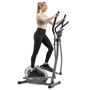 JLL Compact Megnetic Cross Trainer, Cardio Elliptical Machine for Home