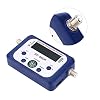 TV Signal Strength Meter, Digital Displaying Satellite Finder TV Signal Finder for DVB -S DVB-S2 with Compass Pointer,Camping Essentials