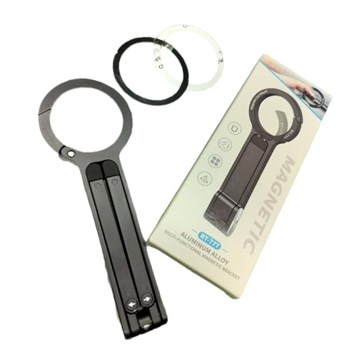 Support de téléphone en aluminium léger avec mousqueton pour smartphones, accessoires de photographie en plein air, support pour randonnée