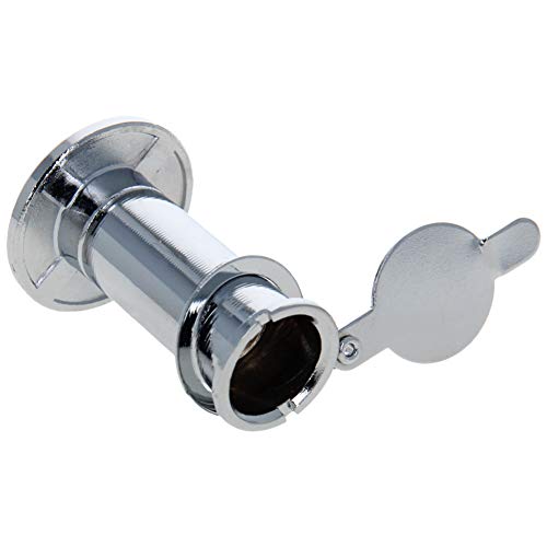Othmro Mirilla de Seguridad para Puerta 35-50mm Plata 200° Duradera para Hogar Oficina Hotel 2 piezas miniatura 3