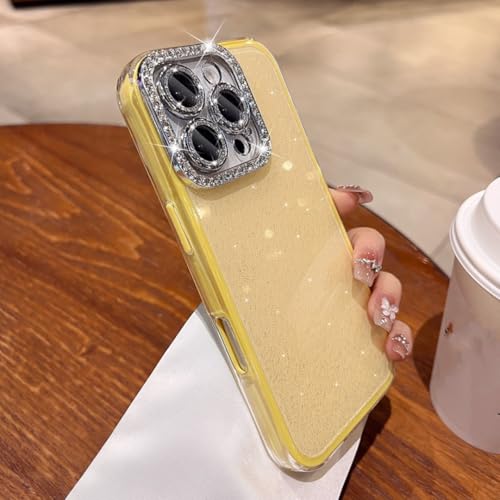 Évitez les rayures d'objectif sur iPhone 13 Pro Max avec cet étui jaune
