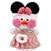 Bambola di peluche a forma di anatra bianca Bambola Kawaii 30 cm Anatre Morbido Peluche Peluche Cuscino Giocattoli Per Bambini per compleanno, 30 cm