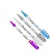 Sharpe Oil-Based Paint Markers, Fine Point, Pack of 4 - Ice Colors