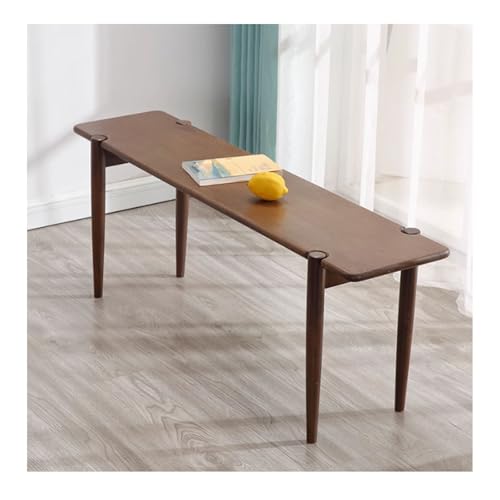Generic - Nordische Lange Bank Aus Massivholz - Vielseitiger Hocker Für Wohnzimmer-Esstisch, Schuhbank, Hocker Am Bettende(B,100 * 30 * 45CM)