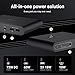Omni Mobile 25600mah 25600 Laptop Power Bank, Universal Charger for All Devices, Fast Charging DC, USB-C & QC 3.0 Ports, Wireless Charging, Travel-Friendly Power Solution