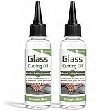 INNOVAYOU Glasschneideöl, 200 ml, speziell formuliert für die Verwendung mit jedem Glasschneider-Werkzeug, Glasschneideröl zum Schneiden von gebeiztem Glas, Fliesen und Spiegeln