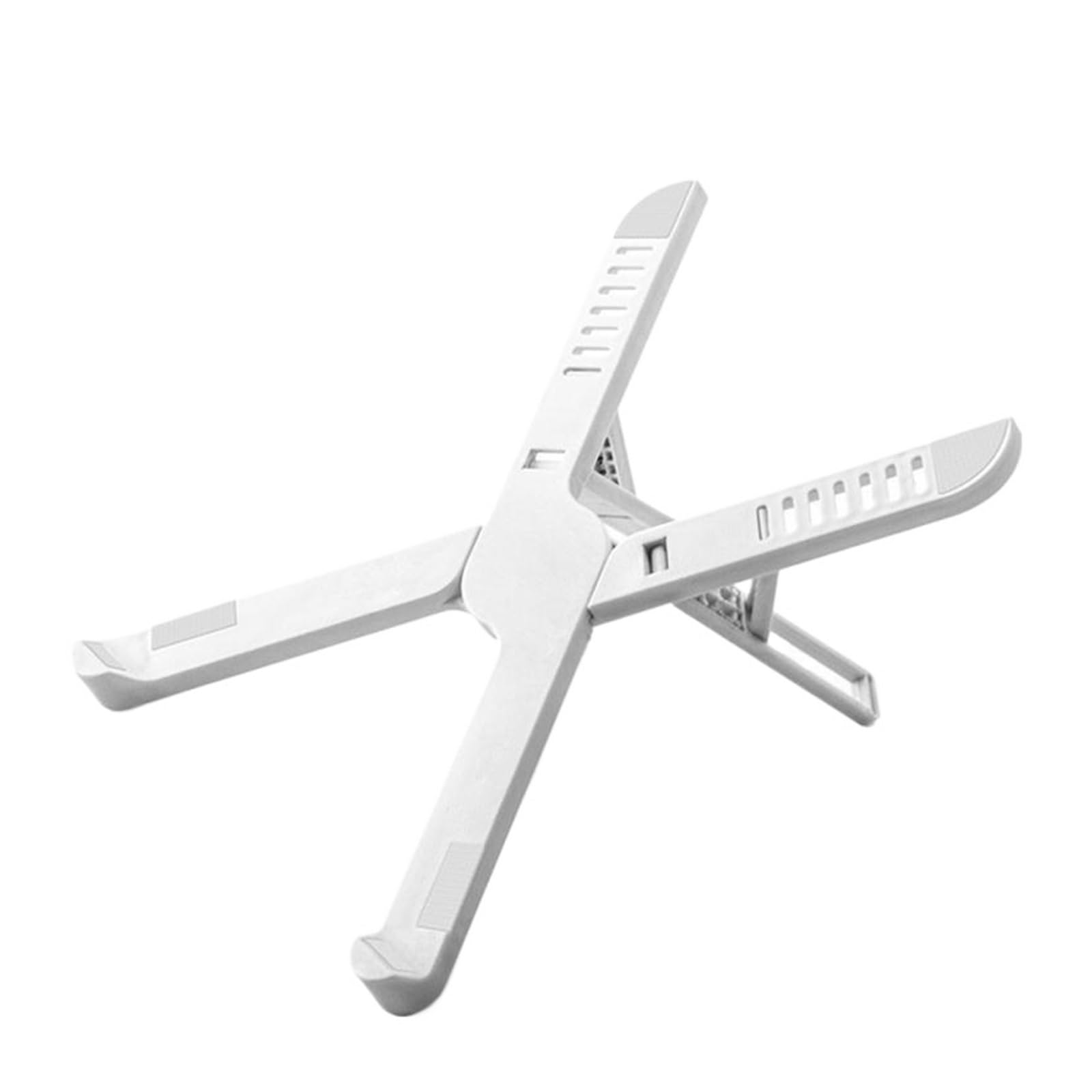 Support d'ordinateur portable contre les douleurs cervicales réglable blanc