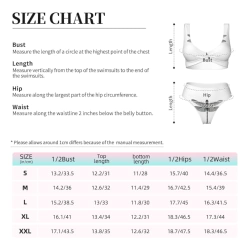Bikini triangle motif libellule - Maillot de bain deux pièces femme pour la plage - 7