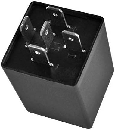 ZHParty EP27 LED Flasher Relay for Bulb LED Turn Signal, Fix Fast Hyper Flash, Compatible with Jeep Wrangler TJ 2001-2006, Compatible with Jeep Cherokee XJ 1994-2001, 5 Pins Flasher Relay