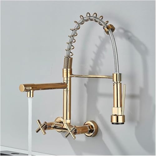 YESOP Torneira De Cozinha Gourmet Misturador Acabamento Dourado