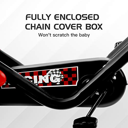 image for Uenjoy Kids' Go Kart,Kart On Foot,Pedal Kart,Riding Toys for Boys and 