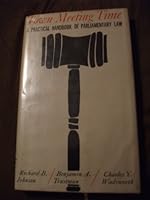 Town Meeting Time a Practical Handbook of Parliamentary Law B001415IW4 Book Cover