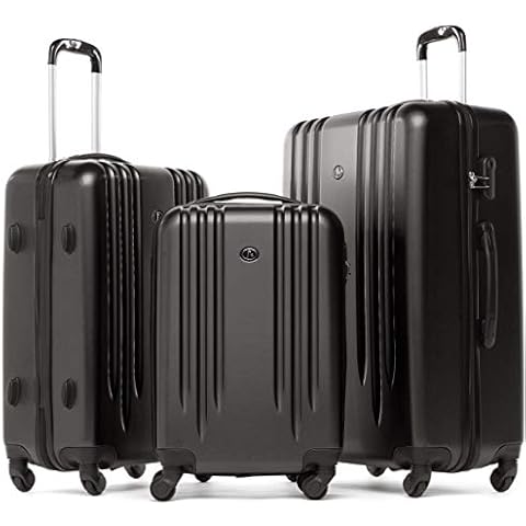 FERGÉ Marseille 3 Piece Hard Shell Luggage Set Cover