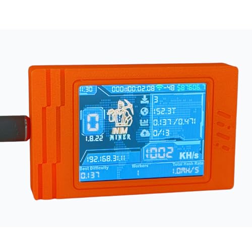 QioTechMiner NM }Ci[ 1005K ~j󂭂 \}Ci[ BTC }Ci[ NerdMiner V2 Max ESP32 2.8C` X}[gfBXvC  y BTC e[uKWFbg bL[}Ci[