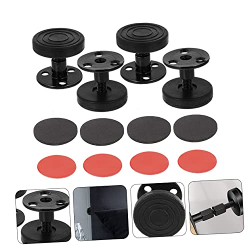 BUTIFULSIC 1 conjunto fixo, levantador de cama para cabeceira, fixador de estrutura de cama roscada,