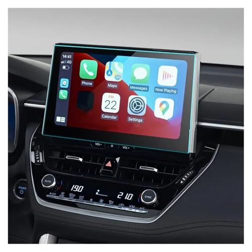 Protector de Pantalla Templado para Toyota Corolla Cross 2022 2023, película Protectora de Pantalla de 10,5 Pulgadas, Sistema de infoentretenimiento para Coche, navegación GPS, Accesorios Interiores.
