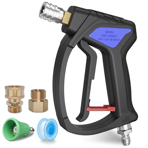 TUTULUCK® Short Pressure Washer Gun - Small Power Washer Handle with 3/8