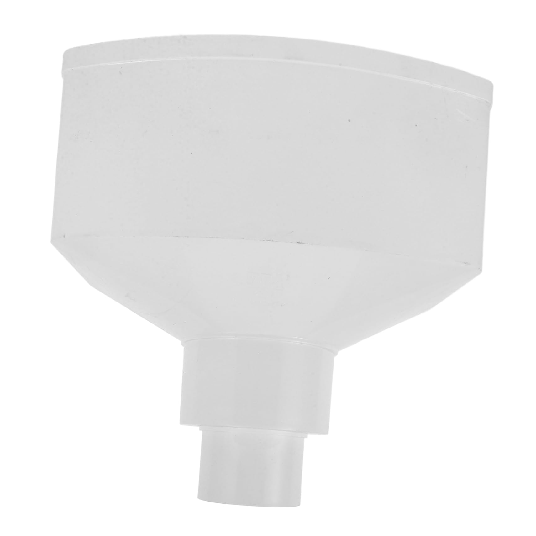 Mikikit Pvc Dachrinnenadapter aus Robustem Pvc 75mm Regenwasserablaufanschluss mit Fallrohrverbinder nicht Verformbar Einfacher Einbau für Dachentwässerung