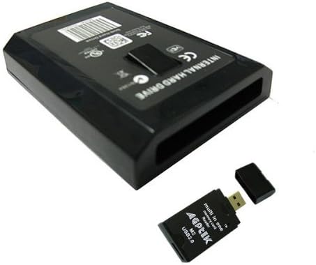 New Hard Drive HDD Case enclosure for Xbox 360 Slim Plus AGPtek All-in-one Card Reader