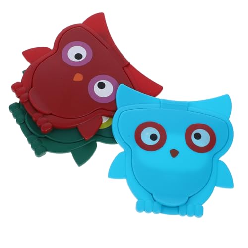 VICASKY 3pcs Wet Tissue Lid Cover Dispenser Wipes Holder for Bathroom Reusable Pouch Random Color