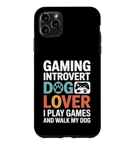 �Q�[�~���O �����I ���D�� I Play Games And Walk My Dog �X�}�z�P�[�X iPhone 11 Pro Max �p