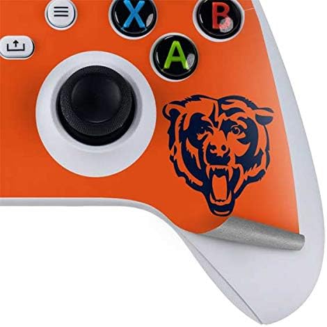 Skinit Decal Gaming Skin Compatible with Xbox Series S Bundle - Officially Licensed NFL Chicago Bears Orange Performance Series Design