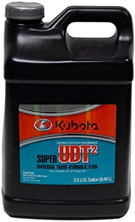 Voraga Kubota Genuine 2.5 Gallon UDT2 Transmission Hydraulic Oil for Heavy Machinery Lubrication, Prevent Corrosion, 2.5 Ounces