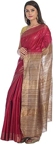 Shoplex tussar silk saree in tussar silk – image 2