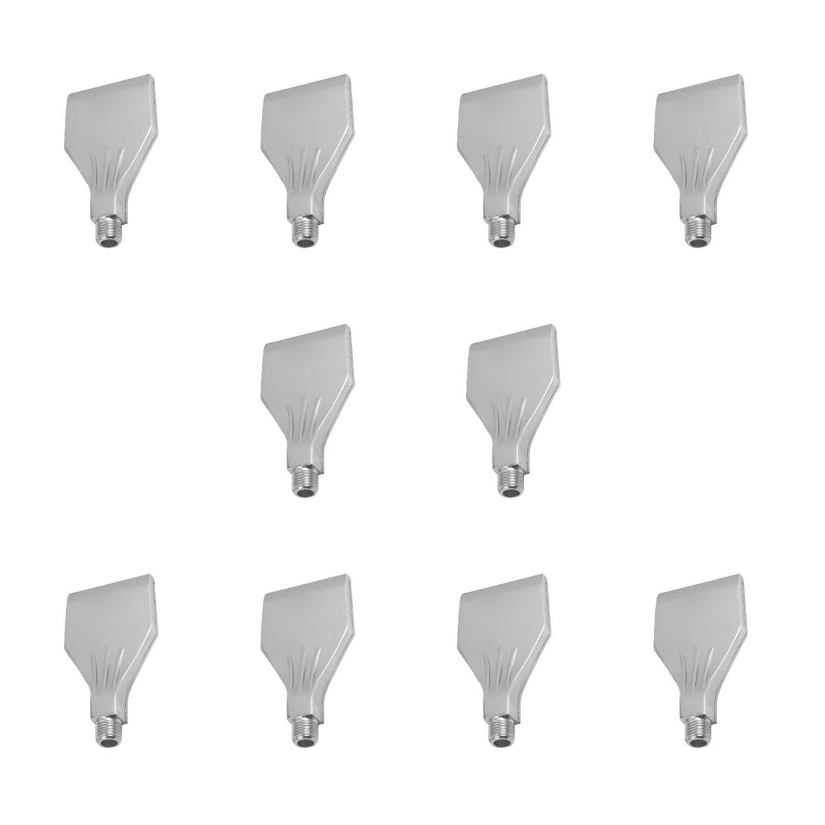 Healvian 10pezzi Ugello Con Attacco Maschio Ugello Per Soffiatore Per Asciugatura Aria e Pulizia Design Aerodinamico Per Riduzione Rumore e Consumo Aria Versatile Per Smoothing Superfici e
