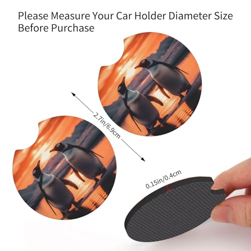 Posavasos para Carro 2 Piezas de Goma 2.7 in miniatura 3