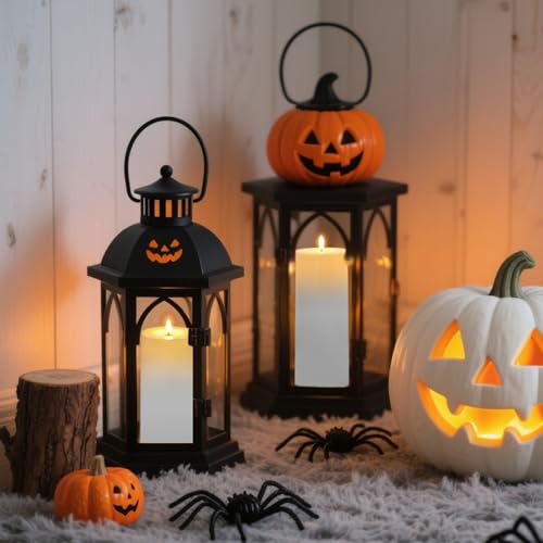 Image of Raycare 4'' X 10'' Large Waterproof Outdoor Flameless Candle, Battery Operated LED Candles with Remote Control and Timer, Electric Fake Plastic Pillar Candles, Ivory